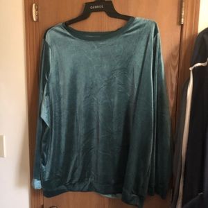 Velour “sweatshirt “